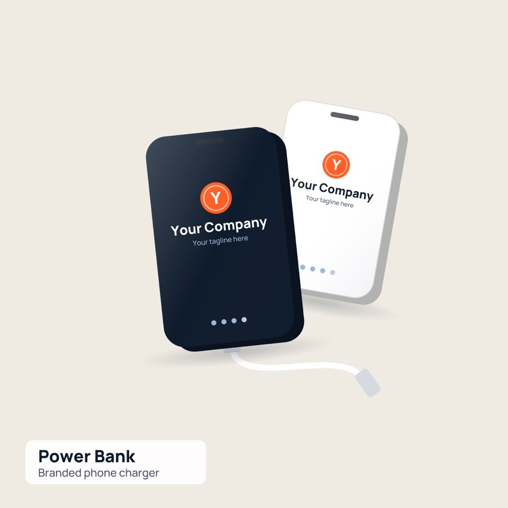 Custom Power Bank printed by Reflyprint