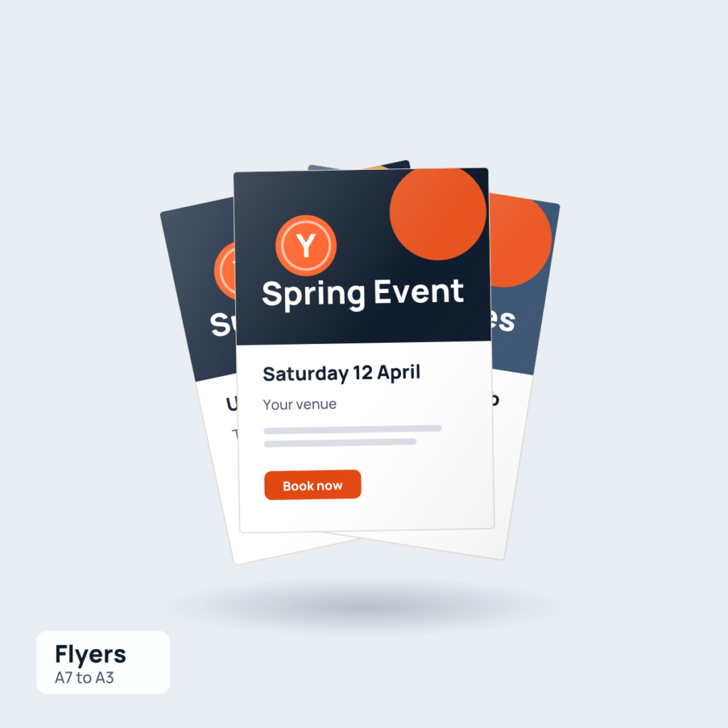 Uncoated Flyers printed by Reflyprint