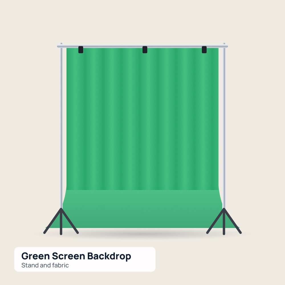 Green Screen Backdrop printed by Reflyprint