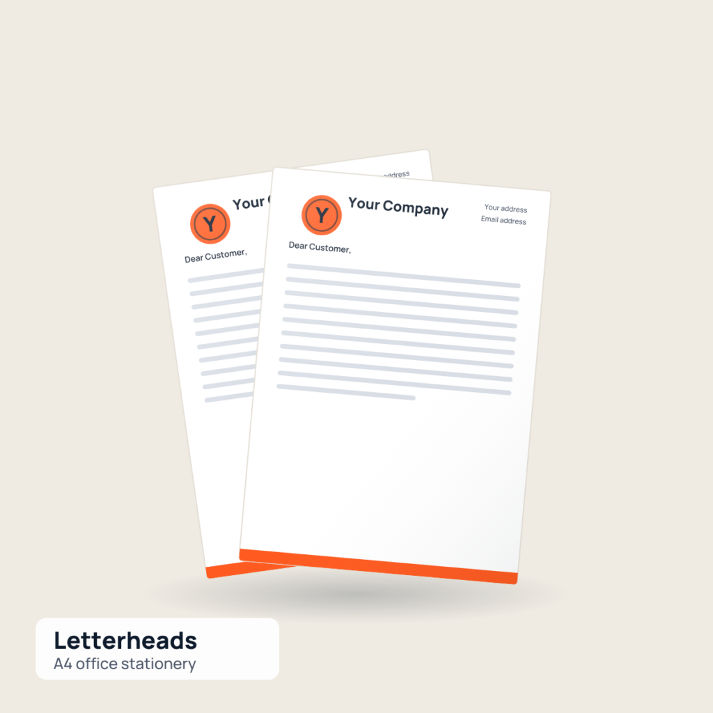 A4 Continuation Sheets printed by Reflyprint