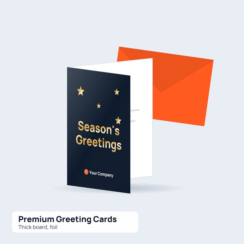 Premium Greeting Cards printed by Reflyprint
