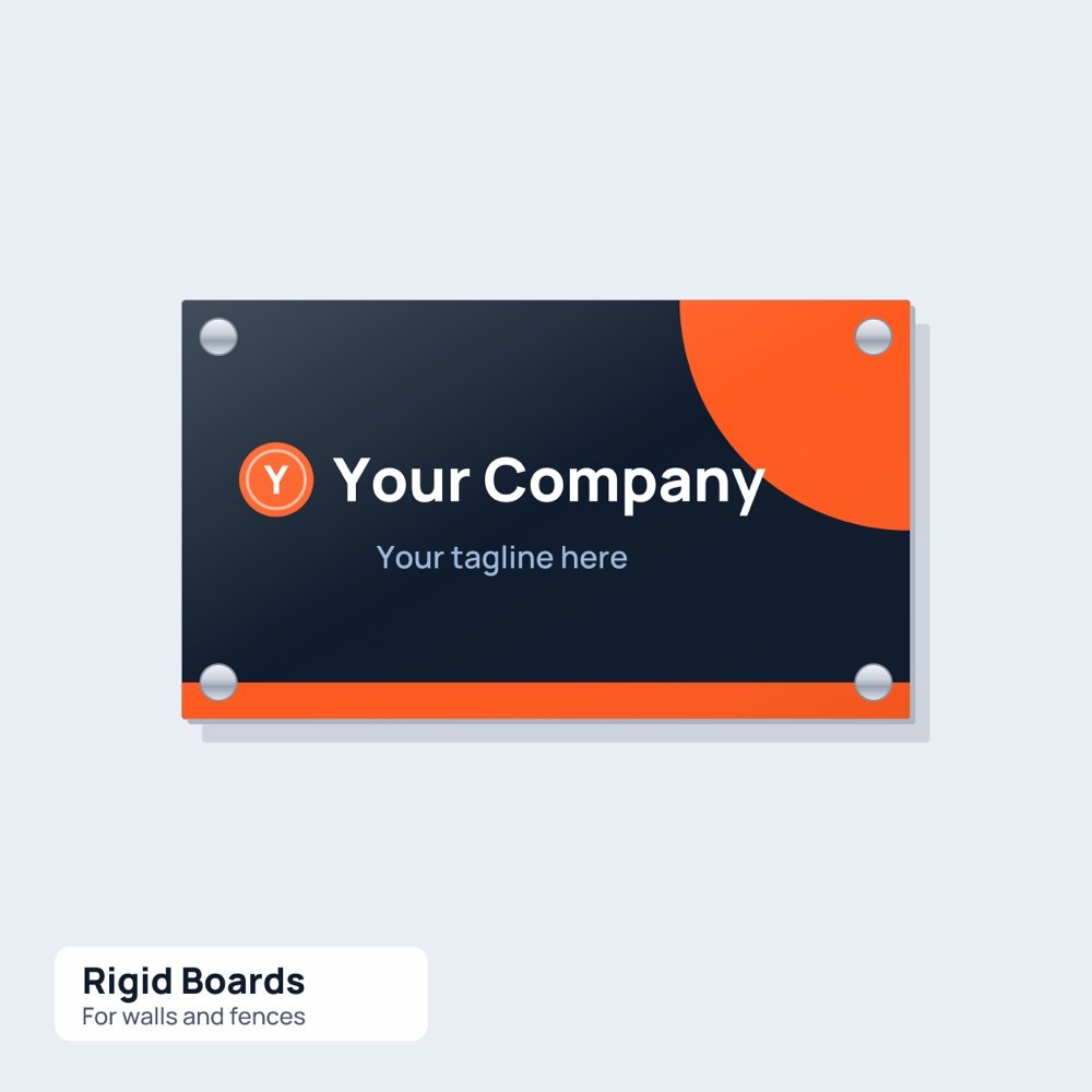 Rigid Boards printed by Reflyprint