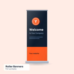 Roller Banners printed by Reflyprint