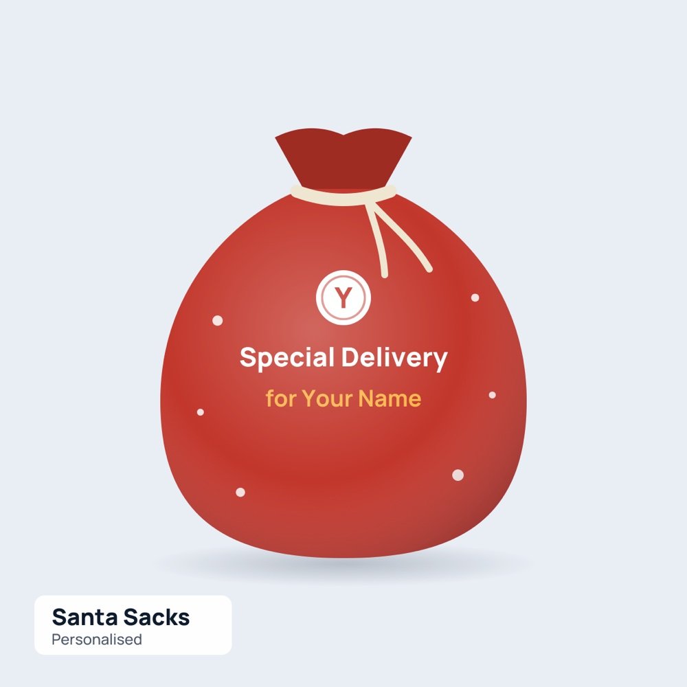 Santa Sacks printed by Reflyprint