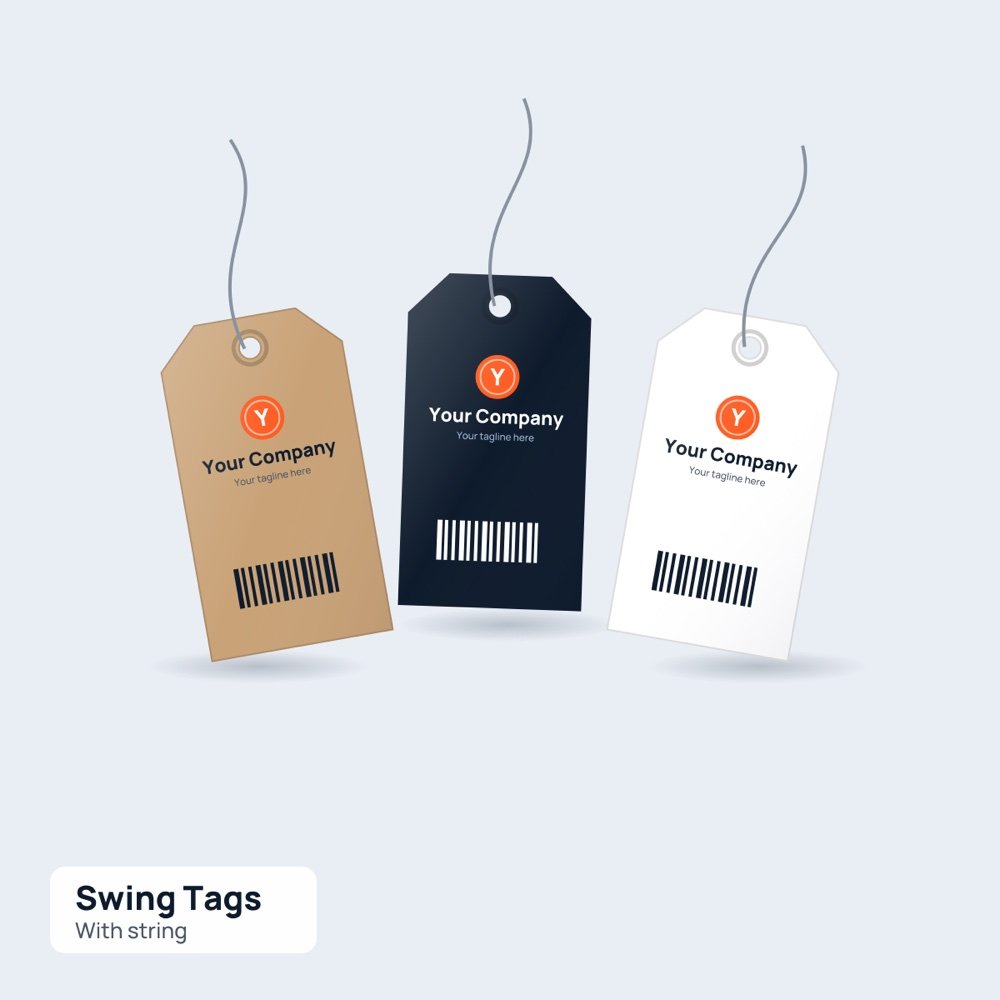 Swing Tags printed by Reflyprint